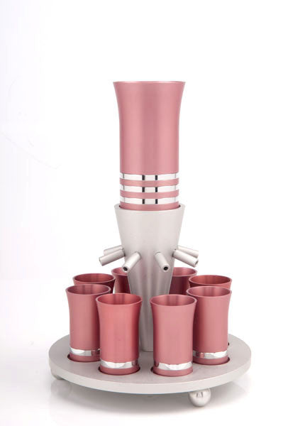 SET OF 8 CUPS - FOUNTAIN014 - Agayof Judaica