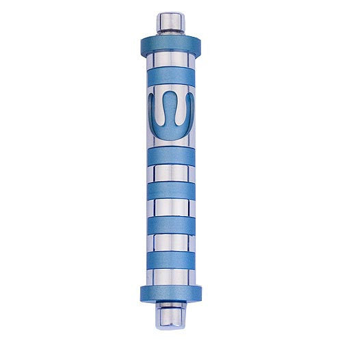 STRIPES MEZUZAH - SMALL - MZ-025 - Agayof Judaica