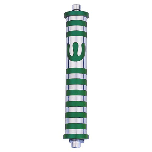 STRIPES MEZUZAH - MEDIUM - MZ-038 - Agayof Judaica