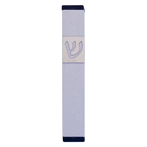 CLASSIC SHIN MEZUZAH - MINI - MZ-107 - Agayof Judaica