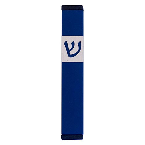 CLASSIC SHIN MEZUZAH - MINI - MZ-109 - Agayof Judaica
