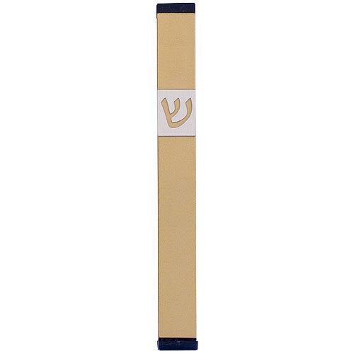 CLASSIC SHIN MEZUZAH - LARGE - MZ-126 - Agayof Judaica