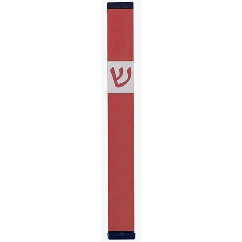CLASSIC SHIN MEZUZAH - LARGE - MZ-133 - Agayof Judaica