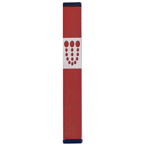 DOTS SHIN MEZUZAH - MEDIUM - MZ-162 - Agayof Judaica