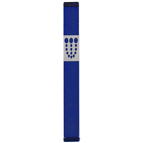 DOTS SHIN MEZUZAH - LARGE - MZ-169 - Agayof Judaica