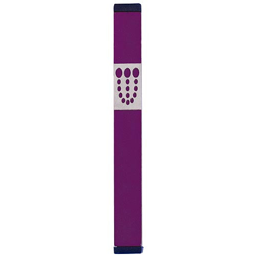 DOTS SHIN MEZUZAH - LARGE - MZ-171 - Agayof Judaica