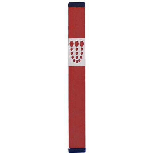 DOTS SHIN MEZUZAH - LARGE - MZ-173 - Agayof Judaica