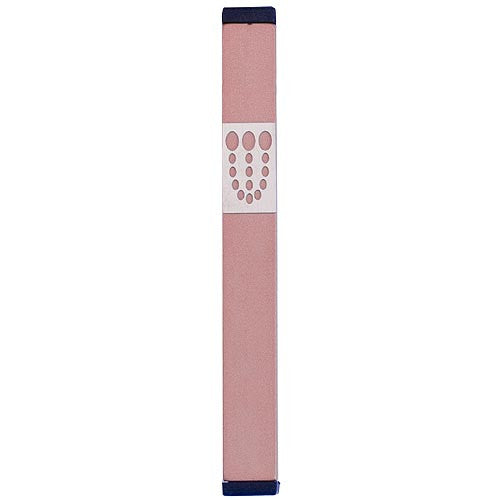DOTS SHIN MEZUZAH - LARGE - MZ-174 - Agayof Judaica