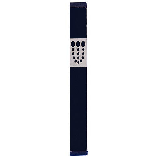 DOTS SHIN MEZUZAH - LARGE - MZ-175 - Agayof Judaica