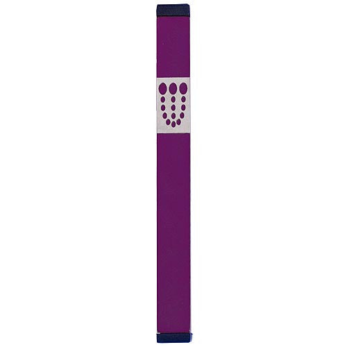 DOTS SHIN MEZUZAH - XL - MZ-181 - Agayof Judaica