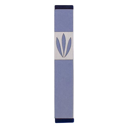 LEAVES SHIN MEZUZAH - SMALL - MZ-188 - Agayof Judaica