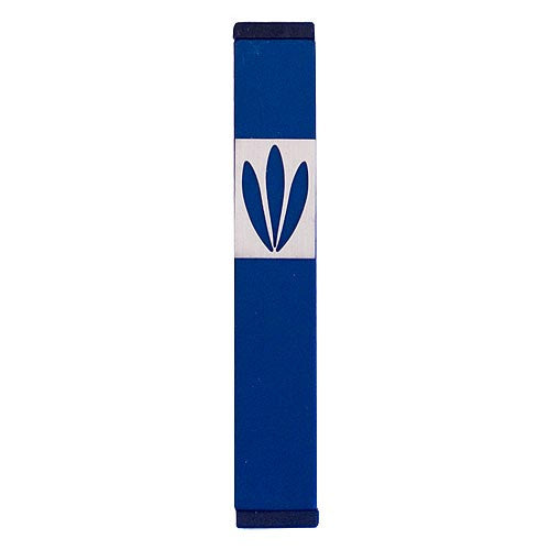 LEAVES SHIN MEZUZAH - SMALL - MZ-189 - Agayof Judaica