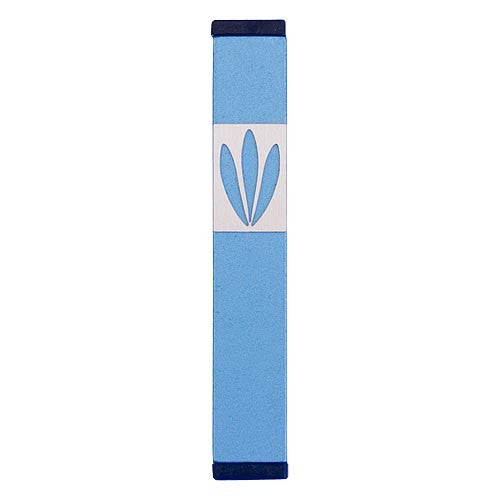 LEAVES SHIN MEZUZAH - SMALL - MZ-190 - Agayof Judaica