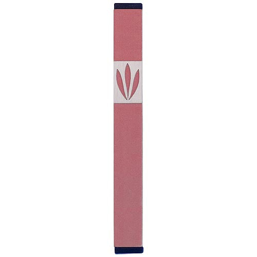 LEAVES SHIN MEZUZAH - MEDIUM - MZ-204 - Agayof Judaica