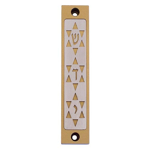 3 STARS SERIES - GOLD - MZ284 - Agayof Judaica