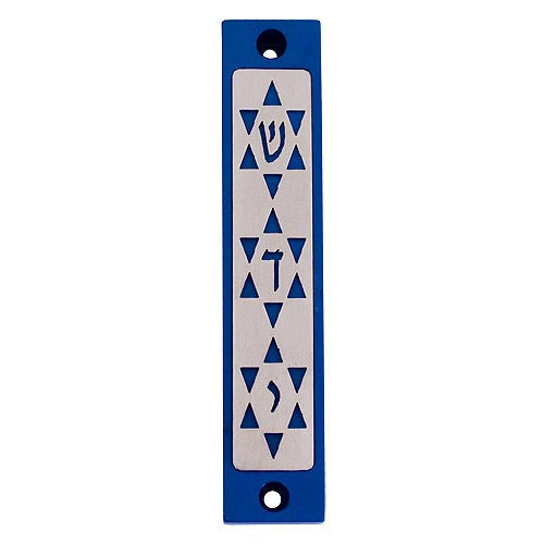 3 STARS SERIES - BLUE - MZ287 - Agayof Judaica