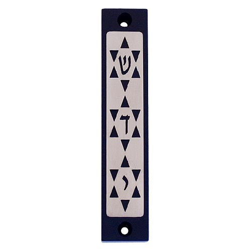 3 STARS SERIES - BLACK - MZ293 - Agayof Judaica