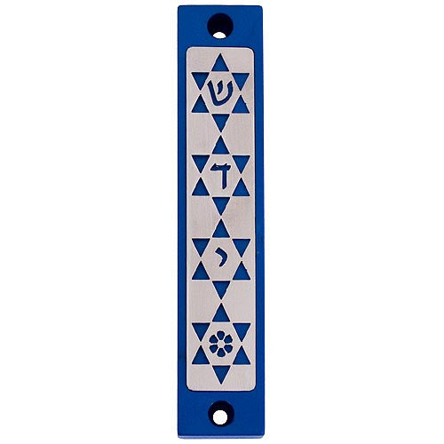 4 STARS SERIES - BLUE - MZ317 - Agayof Judaica