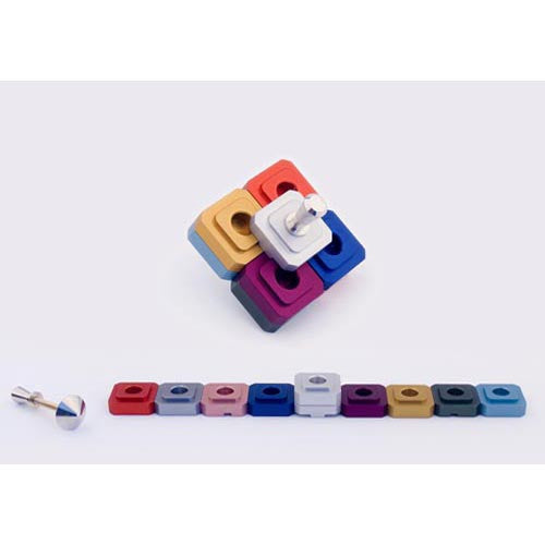THE DREIDLE - MENORAH - MNO15 - Agayof Judaica