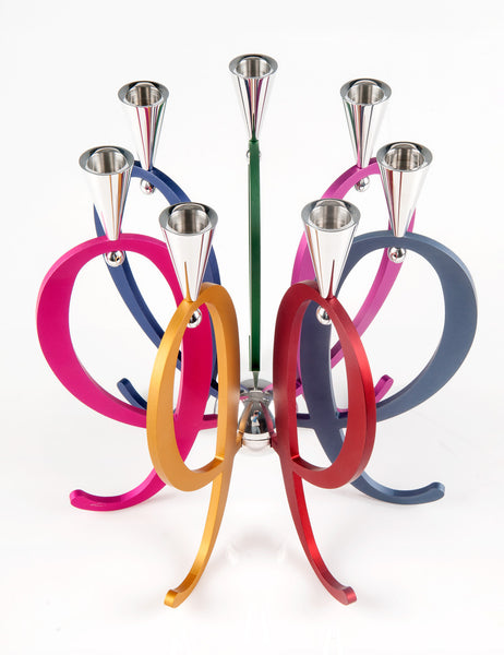 THE FAMILY CANDELABRA - EXPANDABLE - Agayof Judaica