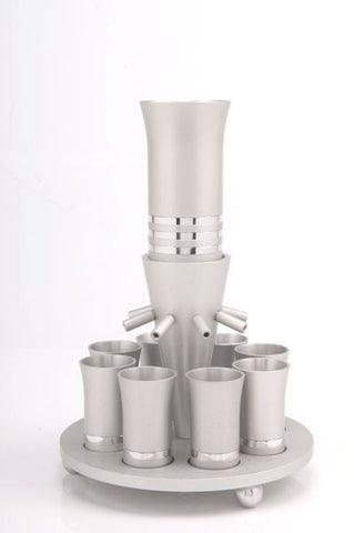 SET OF 8 CUPS - FOUNTAIN002 - Agayof Judaica