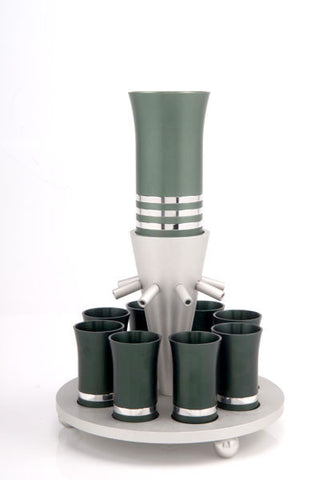 SET OF 8 CUPS - FOUNTAIN011 - Agayof Judaica