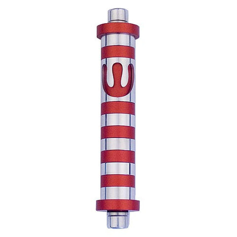 STRIPES MEZUZAH - SMALL - MZ-028 - Agayof Judaica