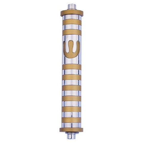 STRIPES MEZUZAH - MEDIUM - MZ- 032 - Agayof Judaica