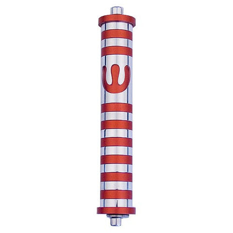 STRIPES MEZUZAH - MEDIUM - MZ-039 - Agayof Judaica