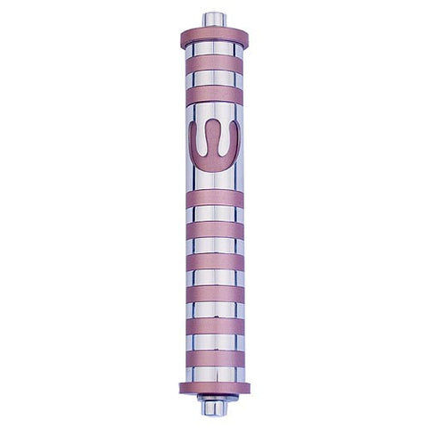 STRIPES MEZUZAH - MEDIUM - MZ-040 - Agayof Judaica