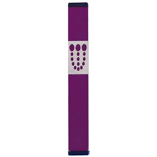 DOTS SHIN MEZUZAH - MEDIUM - MZ-161 - Agayof Judaica