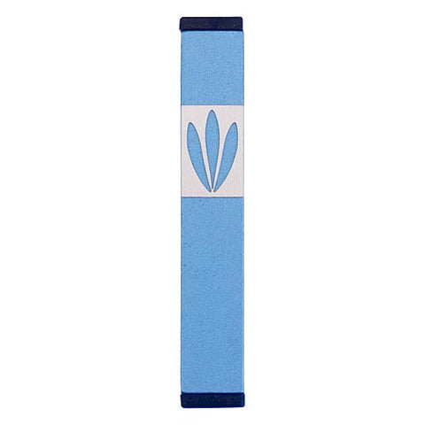 LEAVES SHIN MEZUZAH - SMALL - MZ-190 - Agayof Judaica