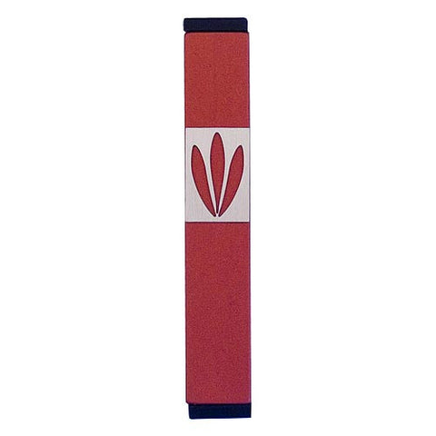 LEAVES SHIN MEZUZAH - SMALL - MZ-193 - Agayof Judaica