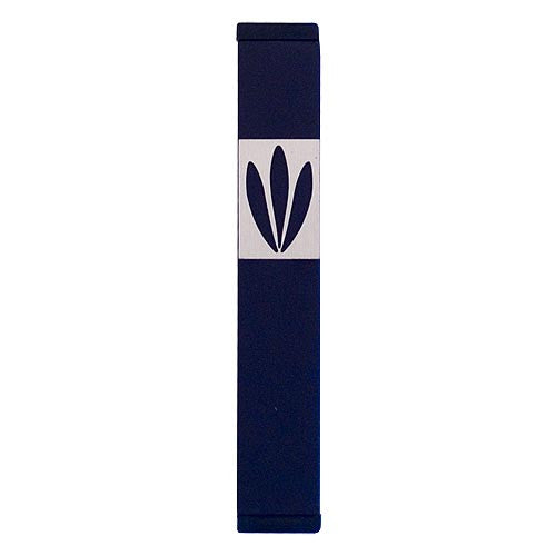 LEAVES SHIN MEZUZAH - SMALL - MZ-195 - Agayof Judaica