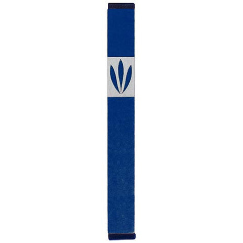 LEAVES SHIN MEZUZAH - MEDIUM - MZ-199 - Agayof Judaica