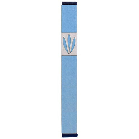 LEAVES SHIN MEZUZAH - MEDIUM - MZ-200 - Agayof Judaica