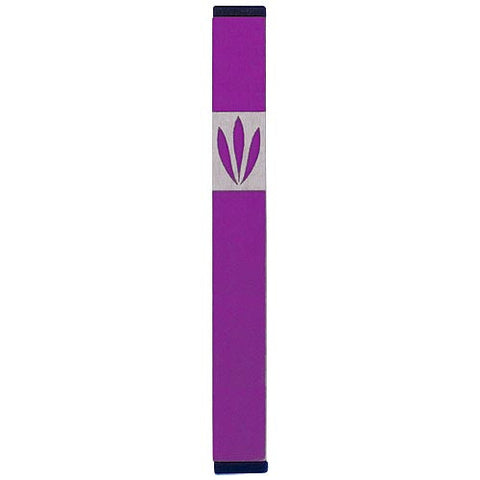 LEAVES SHIN MEZUZAH - MEDIUM - MZ-201 - Agayof Judaica