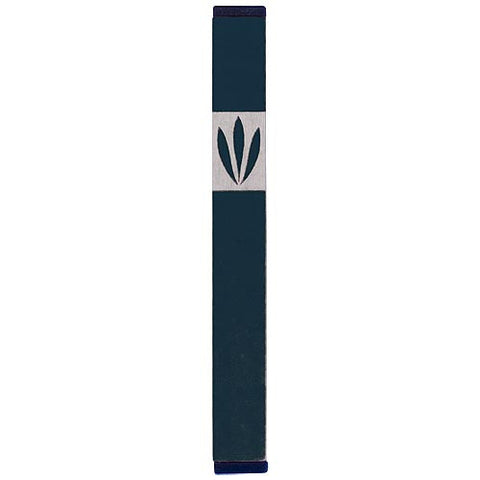 LEAVES SHIN MEZUZAH - MEDIUM - MZ-202 - Agayof Judaica