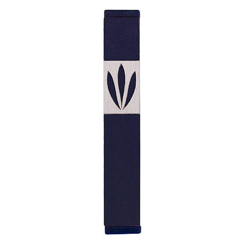 LEAVES SHIN MEZUZAH - MEDIUM - MZ-205 - Agayof Judaica