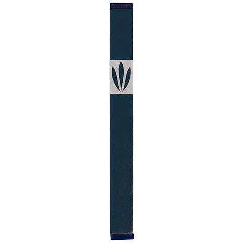 LEAVES SHIN MEZUZAH - LARGE - MZ-212 - Agayof Judaica