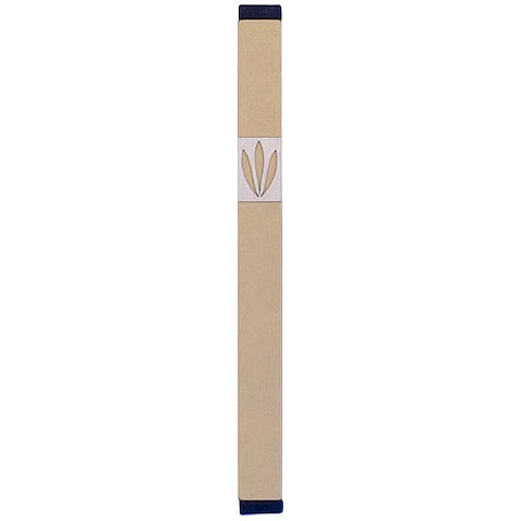 LEAVES SHIN MEZUZAH - XL - MZ-216 - Agayof Judaica