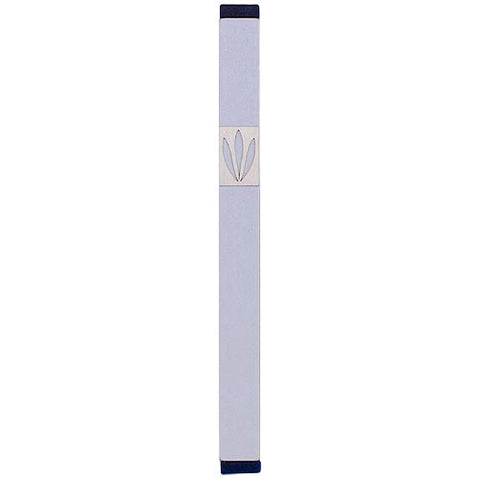 LEAVES SHIN MEZUZAH - XL - MZ-217 - Agayof Judaica