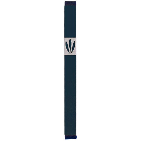 LEAVES SHIN MEZUZAH - XL - MZ-222 - Agayof Judaica