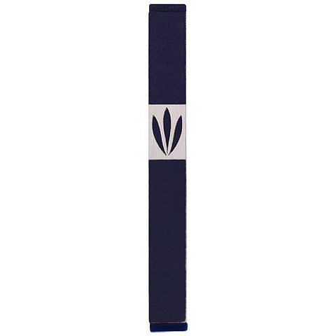 LEAVES SHIN MEZUZAH - XL - MZ-225 - Agayof Judaica